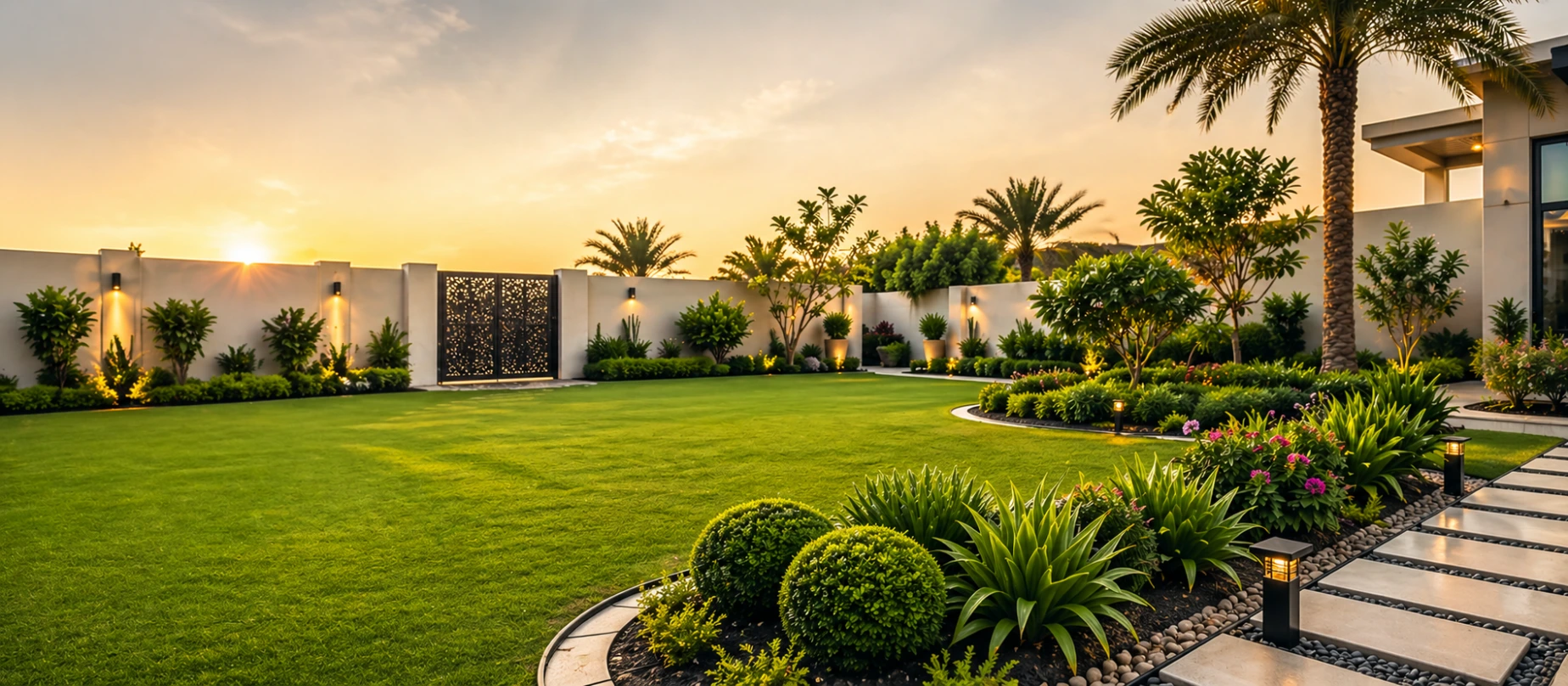 Al Shamkha Abu Dhabi offering lawn maintenance, decorative planting, irrigation systems, and complete garden care services. Trusted landscape contractors in Al Shamkha Abu Dhabi offering lawn maintenance, decorative planting, irrigation systems, and complete garden care services.