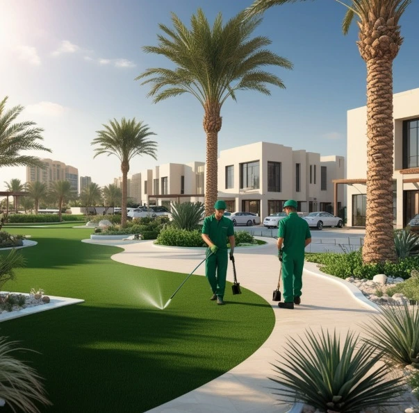 Professional gardening and landscaping company in Al Bateen Abu Dhabi